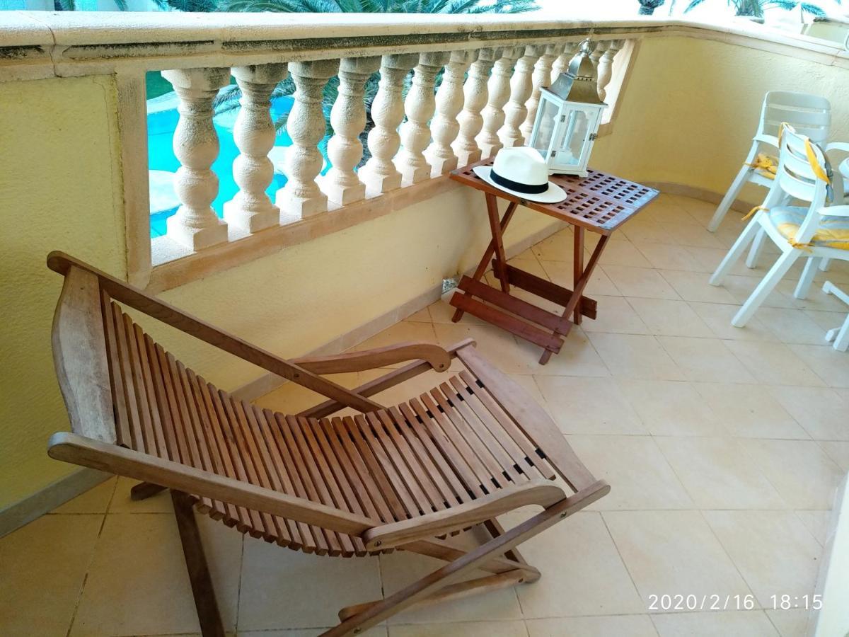 Estupendo Apartamento En Primera Linea De Playa Y Con Vistas Al Mar Дения Экстерьер фото
